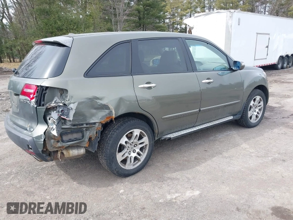 2007 Acura MDX Technology with VIN 2HNYD28497H522586, listed as a IAAI auction lot 41720763 with 199,956 mi miles and . Bid and sale history available at DreamBid. Image 4.