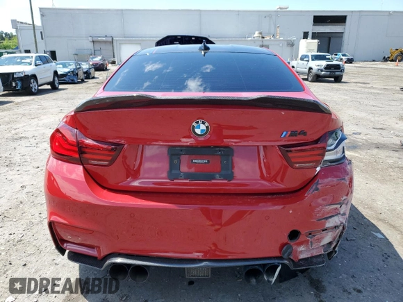 2020 BMW M4 z VIN WBS4Y9C05LFJ77020, wystawiony jako Copart lot #56002775 z przebiegiem 31 953 mil mil oraz Szkoda całkowita • Salvage title. Historia ofert i sprzedaży dostępna na DreamBid. Obrazek 6.