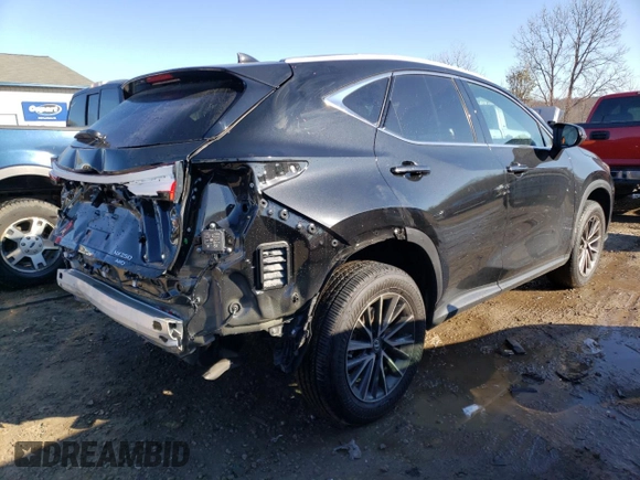 2023 Lexus NX with VIN 2T2ADCEZ8PC002897, listed as a Copart auction lot 77554863 with 15,007 mi miles. Bid and sale history available at carsss.com. Image 3.