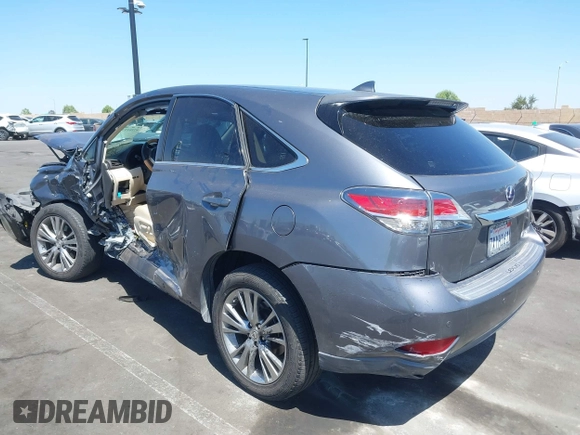 2014 Lexus RX 450h with VIN JTJZB1BA0E2413526, listed as a IAAI auction lot 42262130 with Not provided miles and . Bid and sale history available at DreamBid. Image 14.