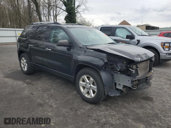 2016 GMC Acadia SLE with VIN 1GKKVNED2GJ165527, listed as a Copart auction lot 53054645 with 148,910 mi miles and Salvage title. Bid and sale history available at DreamBid. Image 4.