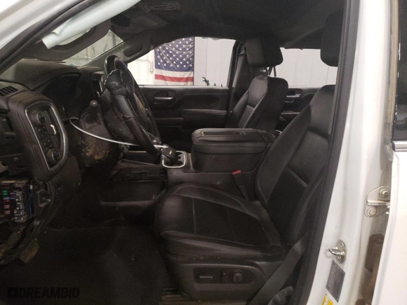 2021 Chevrolet Silverado 2500HD LTZ with VIN 1GC4YPEY3MF265998, listed as a Copart auction lot 43157485 with 60,788 mi miles and Salvage Title. Bid and sale history available at carsss.com. Image 7.
