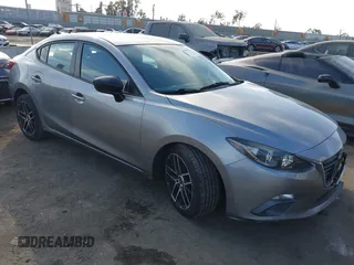 2015 Mazda 3 i Sport with VIN 3MZBM1U71FM195796, listed as a IAAI auction lot 41081641 with 144,737 mi miles. Bid and sale history available at carsss.com. Image 1.