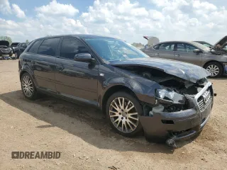 2008 Audi A3 z VIN WAUNF78P48A023749, wystawiony jako Copart lot #57071525 z przebiegiem 181 116 mil mil oraz Szkoda całkowita • Salvage title. Historia ofert i sprzedaży dostępna na DreamBid. Obrazek 4.