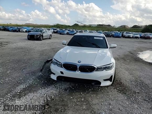 2021 BMW 3 Series 330i with VIN 3MW5R1J01M8B90237, listed as a Copart auction lot 50456685 with 44,152 mi miles and Non Repairable. Bid and sale history available at carsss.com. Image 10.