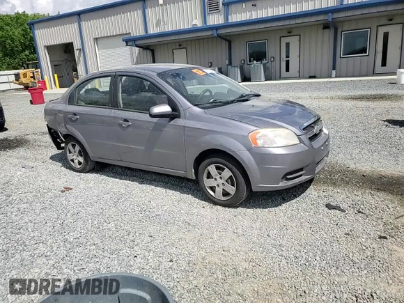2010 Chevrolet Aveo 1LT with VIN KL1TD5DE5AB124590, listed as a Copart auction lot 51939505 with 156,211 mi miles and Salvage Title. Bid and sale history available at DreamBid. Image 10.