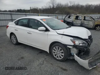 2016 Nissan Sentra SV with VIN 3N1AB7APXGY257429, listed as a Copart auction lot 51481995 with 182,104 mi miles and Salvage Title. Bid and sale history available at DreamBid. Image 4.