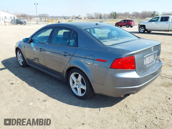 2005 Acura TL with VIN 19UUA66235A042756, listed as a IAAI auction lot 41722456 with 136,067 mi miles. Bid and sale history available at carsss.com. Image 3.