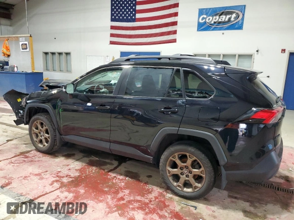 2023 Toyota RAV4 Hybrid XLE with VIN 2T3UWRFV6PW173891, listed as a Copart auction lot 86754714 with 37,120 mi miles and Salvage Title. Bid and sale history available at carsss.com. Image 2.