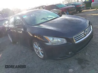 2012 Nissan Maxima 3.5 SV w/Sport Pkg with VIN 1N4AA5AP5CC808394, listed as a IAAI auction lot 41616956 with 215,540 mi miles. Bid and sale history available at carsss.com. Image 1.