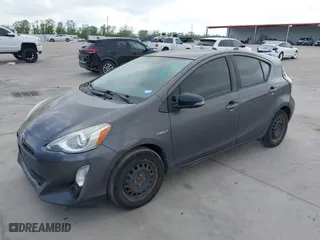 2015 Toyota Prius c One with VIN JTDKDTB38F1100002, listed as a IAAI auction lot 41945497 with NaN miles. Bid and sale history available at carsss.com. Image 17.