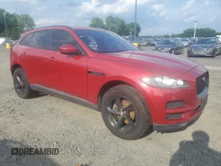 2018 Jaguar F-Pace 20d Premium with VIN SADCJ2FN1JA240134, listed as a Copart auction lot 61081054 with 68,674 mi miles and Clean Title. Bid and sale history available at DreamBid. Image 4.