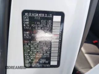 2013 Nissan Juke SL with VIN JN8AF5MV2DT226135, listed as a IAAI auction lot 41526382 with 99,069 mi miles. Bid and sale history available at carsss.com. Image 9.