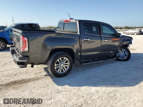 2016 GMC Canyon 2WD SLT with VIN 1GTG5DE37G1103673, listed as a Copart auction lot 44145095 with 74,363 mi miles and Salvage Title. Bid and sale history available at carsss.com. Image 3.
