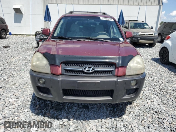 2005 Hyundai Tucson GLS с VIN KM8JN12D55U215817, выставлен на аукционе Copart как лот 57085295 с пробегом 110 863 миль миль и Списание • Salvage title. История ставок и продаж доступна на DreamBid. Изображение 5.