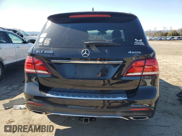 2016 Mercedes-Benz GLE 400 with VIN 4JGDA5GB8GA799805, listed as a Copart auction lot 47286085 with 156,563 mi miles and Salvage title. Bid and sale history available at DreamBid. Image 6.