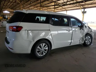 2016 Kia Sedona LX with VIN KNDMB5C18G6209457, listed as a Copart auction lot 47662095 with 67,274 mi miles and Salvage Title. Bid and sale history available at carsss.com. Image 3.