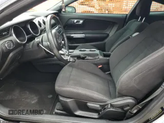 2021 Ford Mustang EcoBoost with VIN 1FA6P8TH7M5111908, listed as a Copart auction lot 59636085 with 57,667 mi miles and Salvage title. Bid and sale history available at DreamBid. Image 7.