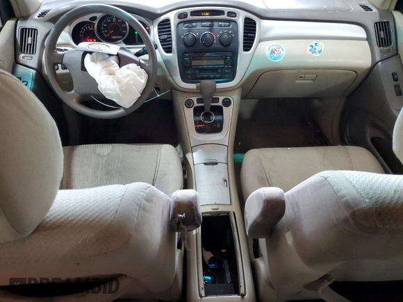 2004 Toyota Highlander z VIN JTEDP21A340029686, wystawiony jako Copart lot #57089315 z przebiegiem 246 780 mil mil oraz Czysty tytuł • Clean title. Historia ofert i sprzedaży dostępna na DreamBid. Obrazek 8.