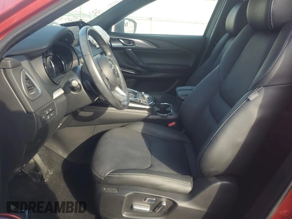 2022 Mazda CX-9 Grand Touring with VIN JM3TCBDY9N0627309, listed as a Copart auction lot 74171184 with 0 mi miles and Salvage Title. Bid and sale history available at carsss.com. Image 7.
