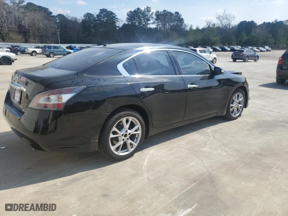 2014 Nissan Maxima 3.5 SV w/Premium Pkg with VIN 1N4AA5AP2EC451985, listed as a Copart auction lot 48869535 with 169,330 mi miles and Salvage Title. Bid and sale history available at carsss.com. Image 3.