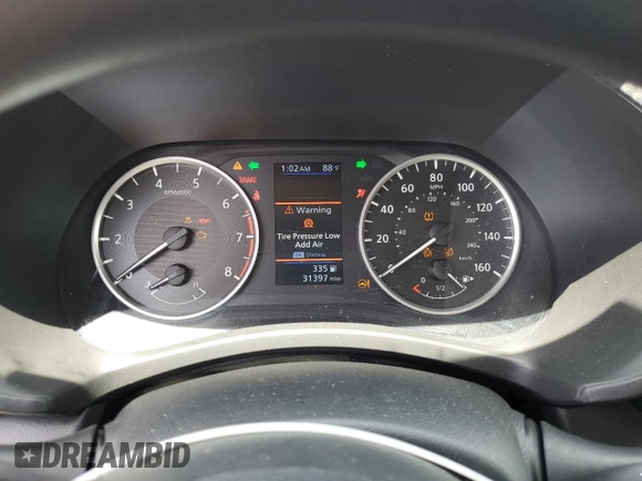 2024 Nissan Sentra S with VIN 3N1AB8BV0RY288968, listed as a Copart auction lot 59863405 with 31,397 mi miles and Salvage title. Bid and sale history available at DreamBid. Image 9.