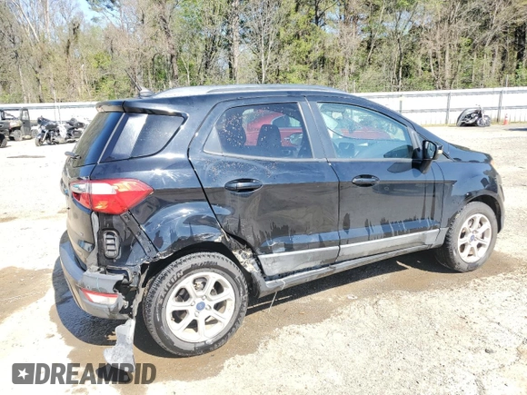 2018 Ford EcoSport SE with VIN MAJ3P1TE5JC234887, listed as a Copart auction lot 50177115 with 76,474 mi miles and Salvage Title. Bid and sale history available at carsss.com. Image 3.
