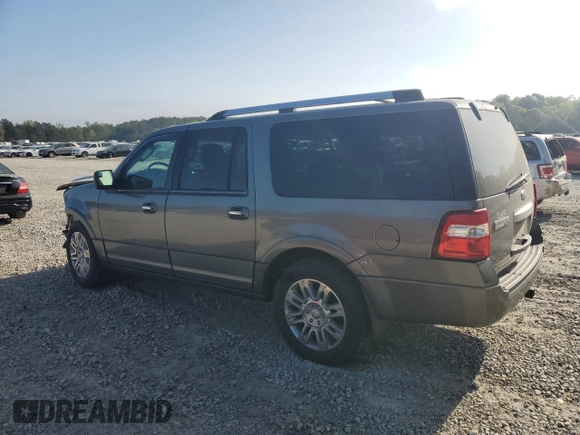 2012 Ford Expedition Max Limited with VIN 1FMJK1K58CEF58596, listed as a Copart auction lot 51736665 with 167,533 mi miles and Salvage Title. Bid and sale history available at DreamBid. Image 2.