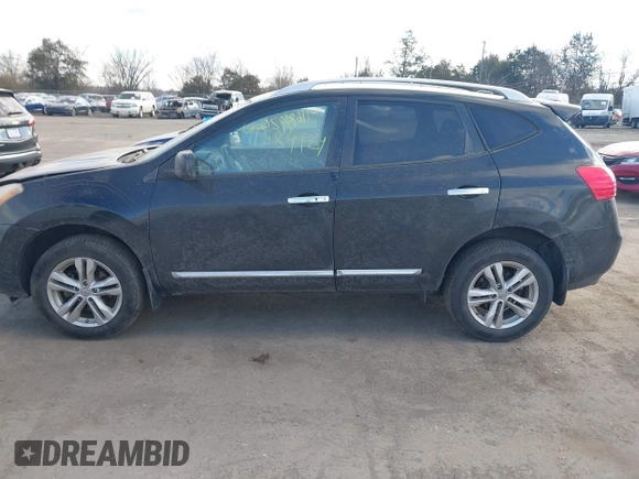 2013 Nissan Rogue S with VIN JN8AS5MT0DW016531, listed as a IAAI auction lot 41689924 with 153,971 mi miles. Bid and sale history available at carsss.com. Image 14.