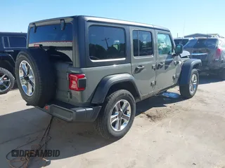 2018 Jeep Wrangler Unlimited Sport S с VIN 1C4HJXDGXJW280475, выставлен на аукционе IAAI как лот 42084746 с пробегом 93 228 миль миль и . История ставок и продаж доступна на DreamBid. Изображение 4.