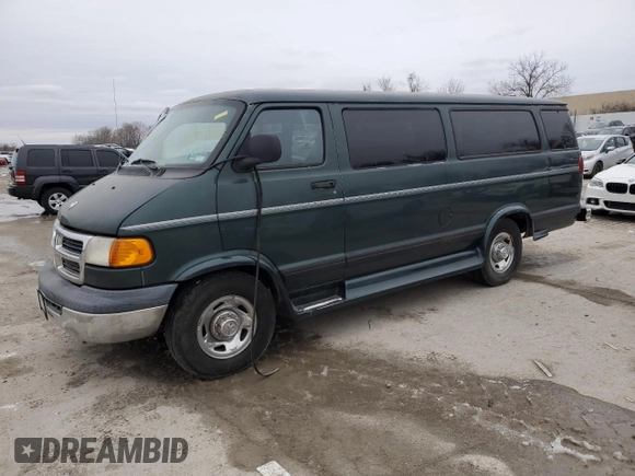 2000 Dodge Passenger z VIN 2B5WB35Z1YK130997, wystawiony jako Copart lot #44719265 z przebiegiem Nie podano mil oraz Szkody całkowita. Historia ofert i sprzedaży dostępna na DreamBid. Obrazek 1.