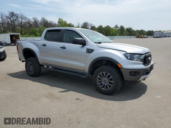 2021 Ford Ranger XL with VIN 1FTER4FH9MLD13892, listed as a Copart auction lot 59750245 with 22,932 mi miles and Salvage title. Bid and sale history available at DreamBid. Image 4.