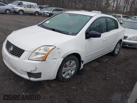 2007 Nissan Sentra 2.0 with VIN 3N1AB61E97L695204, listed as a IAAI auction lot 41872036 with Not Provided miles and . Bid and sale history available at DreamBid. Image 2.