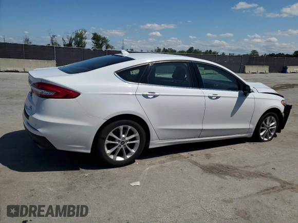 2020 Ford Fusion SE with VIN 3FA6P0HD9LR219093, listed as a Copart auction lot 52421115 with Not Provided miles and Non Repairable. Bid and sale history available at DreamBid. Image 3.