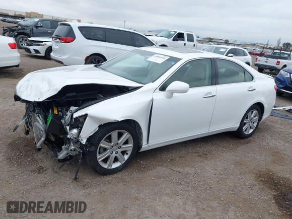 2009 Lexus ES 350 with VIN JTHBJ46G892338439, listed as a IAAI auction lot 41880952 with 90,747 mi miles. Bid and sale history available at carsss.com. Image 15.