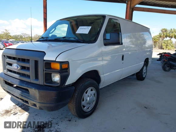 2014 Ford Econoline Cargo Commercial with VIN 1FTNE1EW1EDA66485, listed as a IAAI auction lot 41654271 with 304,974 mi miles and . Bid and sale history available at DreamBid. Image 2.