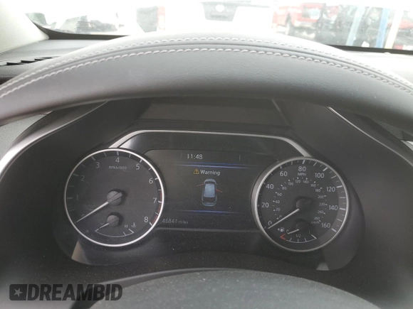 2020 Nissan Murano Platinum with VIN 5N1AZ2DS1LN162532, listed as a Copart auction lot 55274235 with 46,841 mi miles and Salvage title. Bid and sale history available at DreamBid. Image 9.