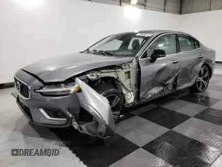 2021 Volvo S60 Inscription with VIN 7JRA22TL8MG081960, listed as a Copart auction lot 45237985 with 54,663 mi miles and Clean Title. Bid and sale history available at carsss.com. Image 1.