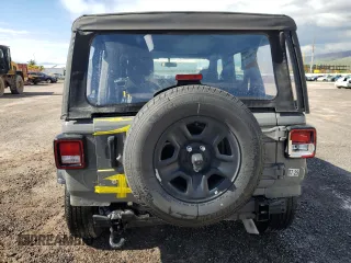 2023 Jeep Wrangler Sport with VIN 1C4HJXDG9PW699538, listed as a Copart auction lot 44275595 with 23,331 mi miles and Clean Title. Bid and sale history available at DreamBid. Image 6.