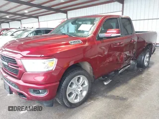 2021 Ram 1500 Big Horn z VIN 1C6SRFBTXMN537368, wystawiony jako IAAI lot #42183805 z przebiegiem 66 844 mil mil oraz . Historia ofert i sprzedaży dostępna na DreamBid. Obrazek 2.