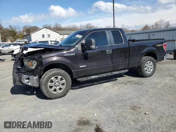 2014 Ford F-150 XL with VIN 1FTFX1ET1EKD01029, listed as a Copart auction lot 50314565 with 161,177 mi miles and Salvage Title. Bid and sale history available at carsss.com. Image 1.