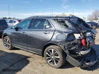 2022 Chevrolet Equinox Premier with VIN 2GNAXNEV8N6148923, listed as a Copart auction lot 47054715 with 31,136 mi miles and Salvage Title. Bid and sale history available at carsss.com. Image 2.