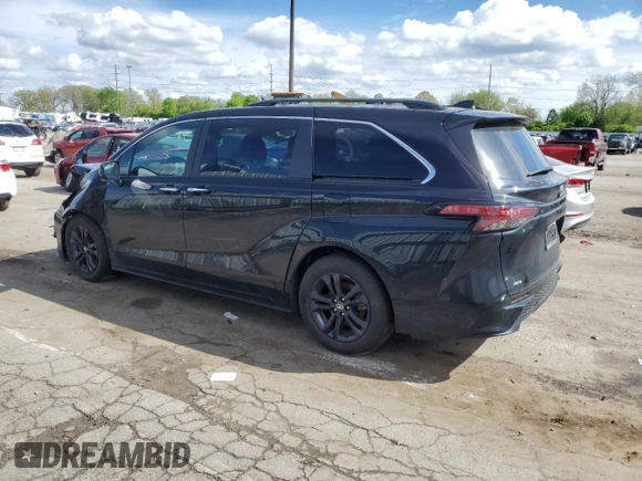 2024 Toyota Sienna XSE z VIN 5TDXSKFC0RS154398, wystawiony jako Copart lot #56039665 z przebiegiem 15 416 mil mil oraz Szkoda całkowita • Salvage title. Historia ofert i sprzedaży dostępna na DreamBid. Obrazek 2.