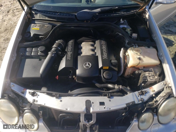 2000 Mercedes-Benz CLK-Class with VIN WDBLK65G4YT043233, listed as a Copart auction lot 85866174 with 134,655 mi miles and Clean Title. Bid and sale history available at carsss.com. Image 11.