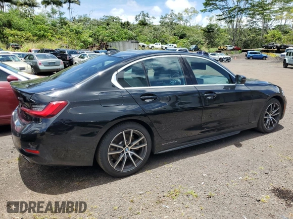 2020 BMW 3 Series 330i with VIN 3MW5R1J01L8B06254, listed as a Copart auction lot 57527685 with 83,650 mi miles and Clean title. Bid and sale history available at DreamBid. Image 3.