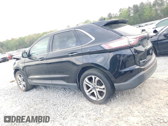 2016 Ford Edge Titanium with VIN 2FMPK3K9XGBB50952, listed as a Copart auction lot 51836585 with 135,940 mi miles and Clean Title. Bid and sale history available at carsss.com. Image 2.