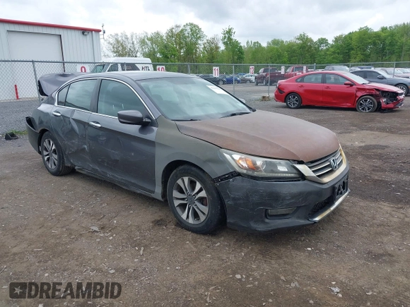 2013 Honda Accord LX z VIN 1HGCR2F33DA005839, wystawiony jako IAAI lot #42255181 z przebiegiem 133 733 mil mil oraz . Historia ofert i sprzedaży dostępna na DreamBid. Obrazek 1.