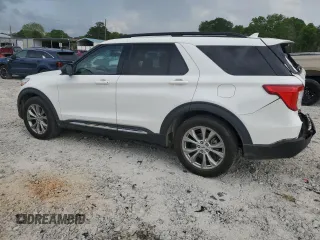 2020 Ford Explorer XLT z VIN 1FMSK7DH1LGB80124, wystawiony jako Copart lot #53377115 z przebiegiem 107 779 mil mil oraz Szkoda całkowita • Salvage title. Historia ofert i sprzedaży dostępna na DreamBid. Obrazek 2.