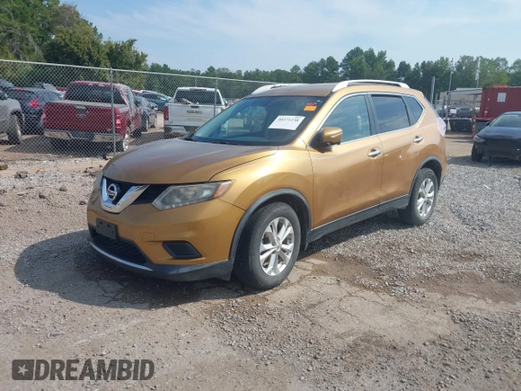 2015 Nissan Rogue S with VIN KNMAT2MT5FP503731, listed as a IAAI auction lot 40371238 with 148,022 mi miles and . Bid and sale history available at DreamBid. Image 2.