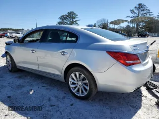 2016 Buick LaCrosse Leather with VIN 1G4GB5G36GF172347, listed as a Copart auction lot 49413675 with 113,567 mi miles and Salvage Title. Bid and sale history available at DreamBid. Image 2.